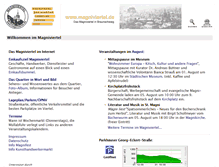 Tablet Screenshot of magniviertel.de